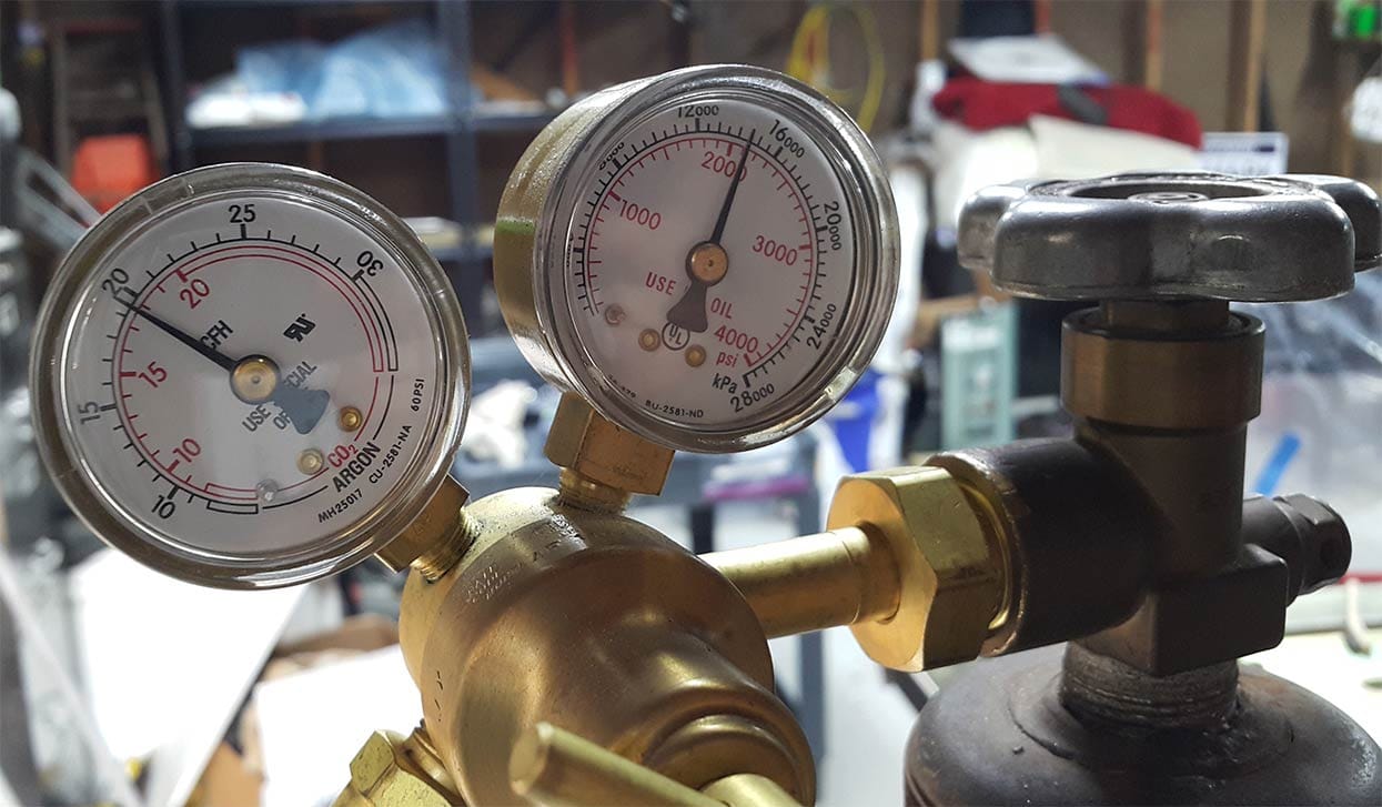 MIG Job Gas Settings